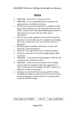 Preview for 2 page of LITESHEET BriteCor AC Direct BCO Installation Manual