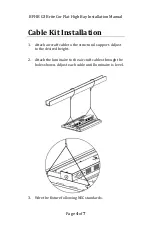 Preview for 4 page of LITESHEET BriteCor AC Direct BFHB G3 Installation Manual