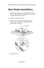 Preview for 6 page of LITESHEET BriteCor AC Direct BFHB G3 Installation Manual