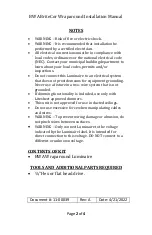 Preview for 2 page of LITESHEET BriteCor AC Direct BWA Installation Manual