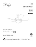 Preview for 1 page of Litex Industries CONNEXXTION TLEII44BNK5L Manual