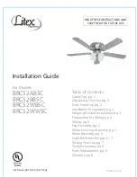 Litex BRC52AB5C Installation Manual preview