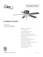 Litex CTM52BNK5C Installation Manual preview