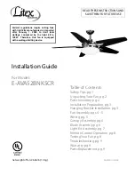 Предварительный просмотр 1 страницы Litex E-AVA52BNK5CR Installation Manual