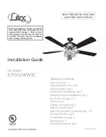 Litex E-PD52WW5C Installation Manual preview