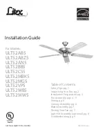 Предварительный просмотр 1 страницы Litex ULT52AB5 Installation Manual