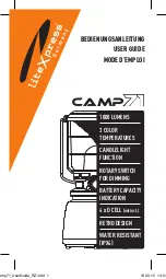 LiteXpress CAMP71 User Manual preview