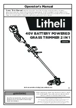 Preview for 1 page of Litheli U1GT21112 Operator'S Manual