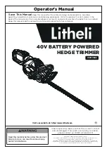 Litheli U1HT21042 Operator'S Manual предпросмотр