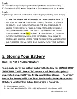 Предварительный просмотр 7 страницы Lithionics Battery NeverDIE User Manual