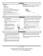 Предварительный просмотр 4 страницы Lithium Earthwise LB20020 Operator'S Manual