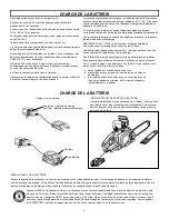 Предварительный просмотр 33 страницы Lithium Earthwise LCS32010 Operator'S Manual