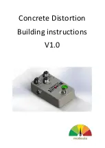 Предварительный просмотр 1 страницы Lithium Grim Concrete Distortion Building Instructions