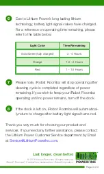 Preview for 4 page of Lithium Power R9 Quick Start Card