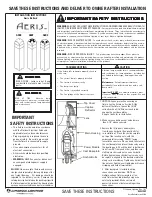 Preview for 1 page of Lithonia Lighting Aeris ASBX Installation Instructions