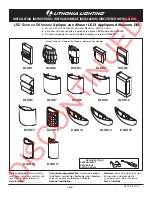 Lithonia Lighting DLSD1 Installation Instructions Manual preview