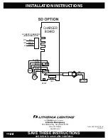 Предварительный просмотр 5 страницы Lithonia Lighting EU2C Installation Instructions