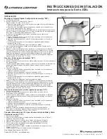 Предварительный просмотр 9 страницы Lithonia Lighting JCBL Series Installation Instructions Manual