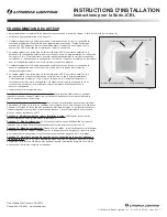 Предварительный просмотр 19 страницы Lithonia Lighting JCBL Series Installation Instructions Manual