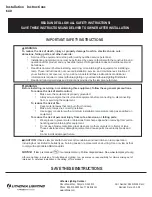 Lithonia Lighting KAD Installation Instructions preview