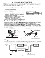 Preview for 2 page of Lithonia Lighting LEM04 Instruction Manual