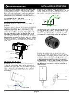 Preview for 3 page of Lithonia Lighting OFL2 LED IS Installation Instructions Manual