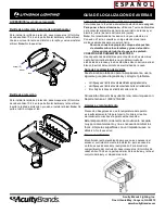 Preview for 8 page of Lithonia Lighting OFL2 LED IS Installation Instructions Manual