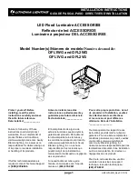 Предварительный просмотр 1 страницы Lithonia Lighting OFL2WG Installation Instructions