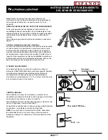 Preview for 11 page of Lithonia Lighting OMS 1000 Installation Instructions Manual