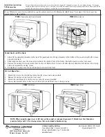 Предварительный просмотр 2 страницы Lithonia Lighting TFR Series Installation Instructions