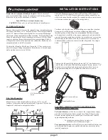 Предварительный просмотр 3 страницы Lithonia Lighting TFX3 Installation Instructions Manual