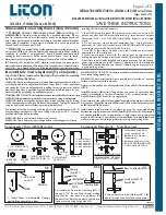 Предварительный просмотр 2 страницы Liton DL340 Series Installation Instructions