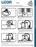 Предварительный просмотр 2 страницы Liton LRLD6 Installation Instructions