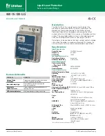 Предварительный просмотр 38 страницы Littelfuse 111-Insider-P Manual