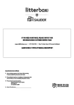 Preview for 32 page of Litter box SAUDER 427150 Manual