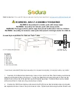 Предварительный просмотр 1 страницы Little Colorado Sodura MTLCPT Assembly Instructions