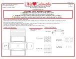 Предварительный просмотр 1 страницы Little Colorado Treasure Chest 53 Assembly Instructions