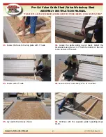 Preview for 7 page of Little Cottage Value Gable Shed Assembly & Instruction Manual