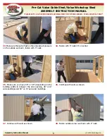 Preview for 9 page of Little Cottage Value Gable Shed Assembly & Instruction Manual