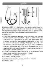 Preview for 4 page of Little Doctor LD Prof-I Instruction Manual