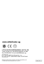 Предварительный просмотр 6 страницы Little Doctor LD Special Instruction Manual