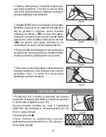 Предварительный просмотр 21 страницы Little Doctor LD22 Instruction Manual