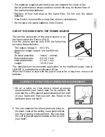 Предварительный просмотр 7 страницы Little Doctor LD3 Instruction Manual