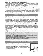 Предварительный просмотр 7 страницы Little Doctor LD51 Instruction Manual