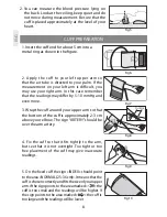 Предварительный просмотр 8 страницы Little Doctor LD51 Instruction Manual