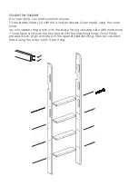 Preview for 8 page of Little Folks Furniture Classic Hi Sleeper Bed HSP003 Manual