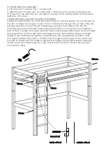 Preview for 9 page of Little Folks Furniture Classic Hi Sleeper Bed HSP003 Manual