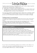 Preview for 13 page of Little Folks Furniture Classic Hi Sleeper Bed HSP003 Manual