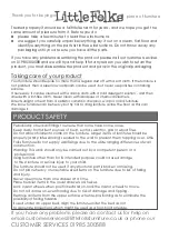 Preview for 19 page of Little Folks Furniture Classic Hi Sleeper Bed HSP003 Manual