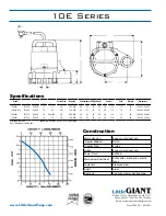 Preview for 2 page of Little Giant 10E Series Manual